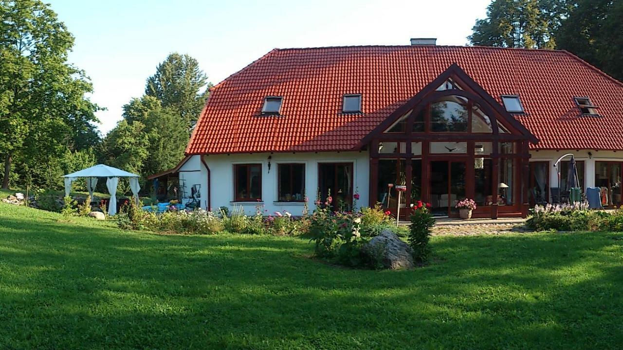 Poza Zgielkiem Villa Wegorzewo Exterior photo