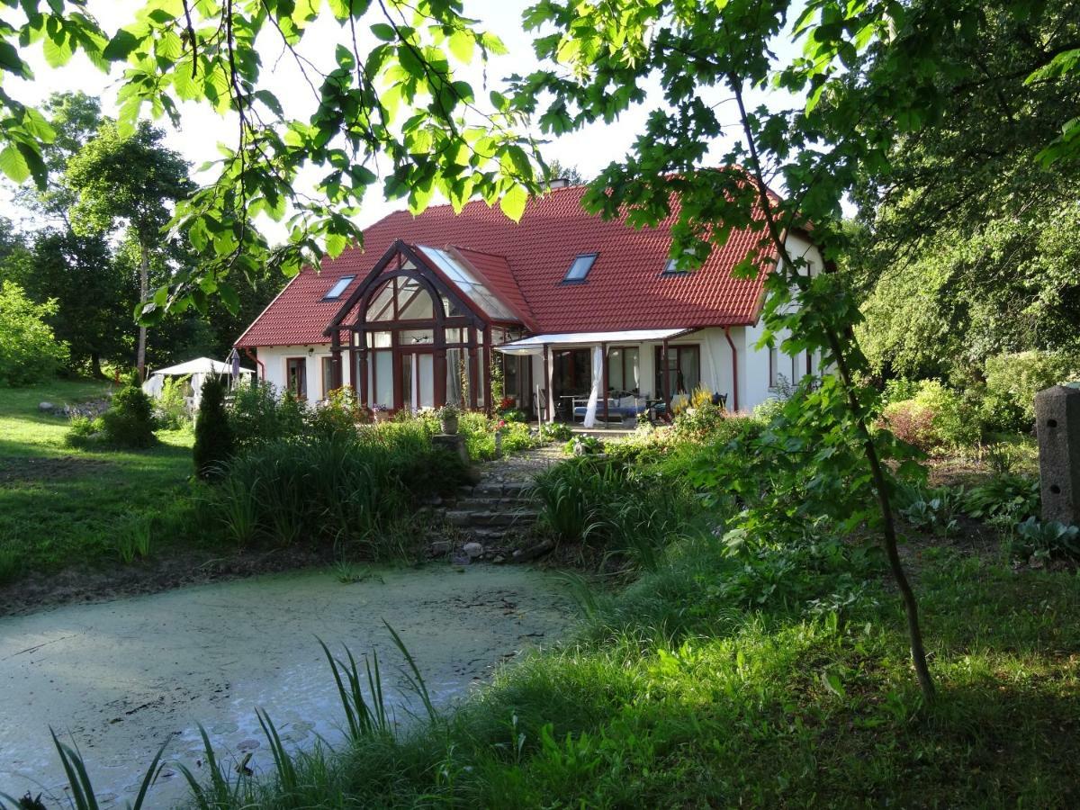 Poza Zgielkiem Villa Wegorzewo Exterior photo