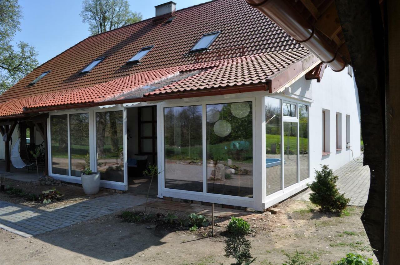 Poza Zgielkiem Villa Wegorzewo Exterior photo