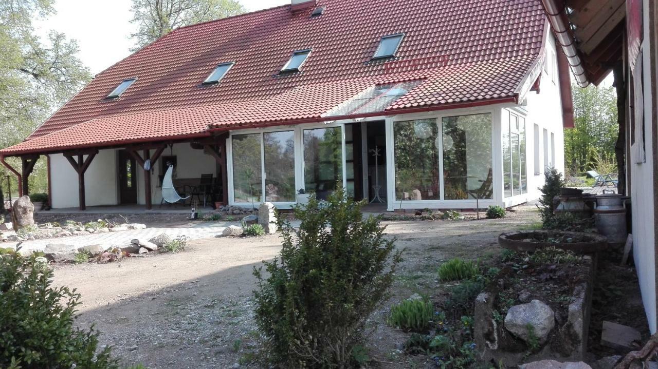 Poza Zgielkiem Villa Wegorzewo Exterior photo